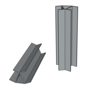45° Corner Post