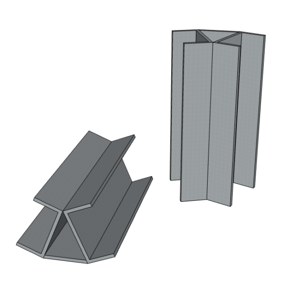 45° Corner Post - Image 2