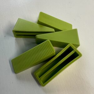 Wedges for sleeper installs